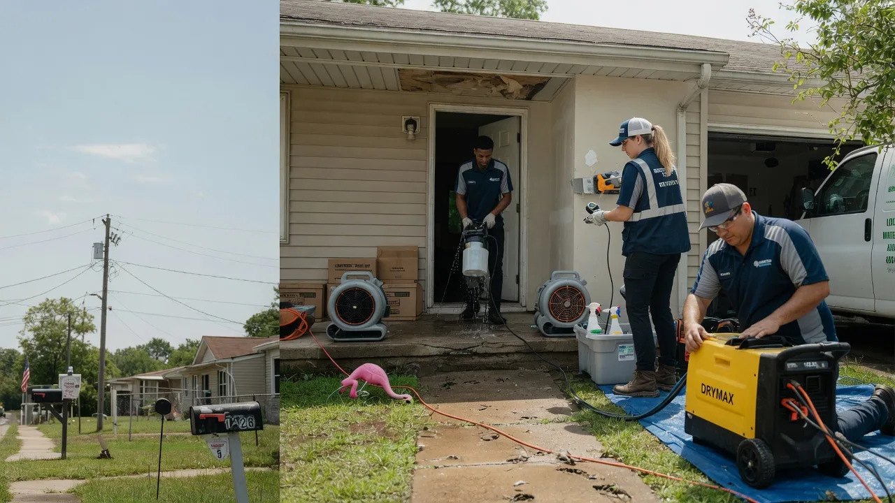 Storm Damage Water Removal in Nevada, TX near me